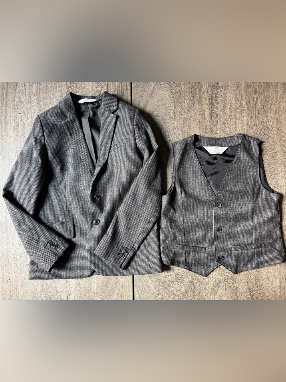 Suit jacket and vest